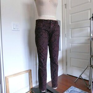 Plum Baroque Skinny Jeans
